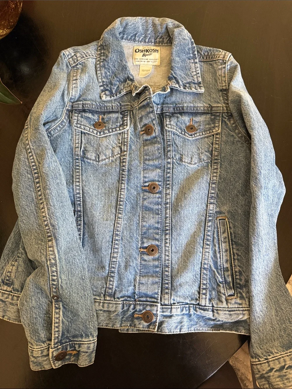 OshKosh B'gosh Classic Light Blue Kids Denim Jacket